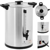 Royal Catering Kavos ir arbatos virimo aparatas su kranu 20 l 1650 W sidabrinis