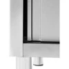 Royal Catering Dviejų indų maitinimo baseino kriauklė su spintele su stumdomomis durimis 140 x 70 x 95 cm