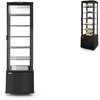 Arktic šaldytas pyragėlių vitrina ant ratukų, 5 lentynos, 270 l, LED - Juoda