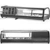 Šaldytuvas Arktic Šaldomas vitrinos tipo konteineris sušiams 4x GN 1/3 LED 0-12 C 190 W