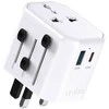 SBS TEADAPTUSBTCUNI USB-C USB-A universalus kelioninis adapteris - Baltos