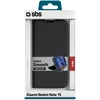 SBS Wallet Smooth dėklas skirtas Xiaomi Redmi Note 15 with Flip – juodos spalvos