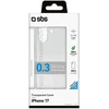 Dėklas SBS Skinny Cover for iPhone 17 - transparent