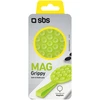 SBS MAG Grippy MagSafe Compatible Holder with Suction Cup and Ear - Žalias