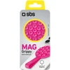 SBS MAG Grippy MagSafe Compatible Holder with Suction Cup and Ear - Rožinė