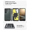 Spigen Tough Armor Mag MagSafe dėklas skirtas Samsung Galaxy S26 Ultra – žalios spalvos