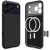 Spigen Ultra Hybrid „T” MagSafe dėklas skirtas Apple iPhone 17 Pro – matinis juodos spalvos