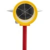 Steinberg Systems Mini prizminis geodezinis tolimačio veidrodis su stulpu ir pagrindo sidabrine danga sk. 3,6 cm 1,26 m