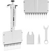 Steinberg Systems Laboratorinė pipetė, 12 kanalų, rankinė, 0,005-0,01 ml