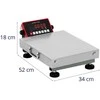 Virtuvinės svarstyklės Steinberg Systems Pramoninės platforminės svarstyklės 30 x 40 cm 30 kg / 0,005 kg