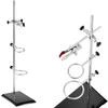 Steinberg Systems Laboratorinis stovas su priedais, 1 rankena, 2 žiedai 50 mm ir 70 mm