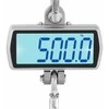 Virtuvinės svarstyklės Steinberg Systems Pakabinamos sandėlio kablio svarstyklės su nuotolinio valdymo pulteliu, dideliu LCD ekranu, 500 / 0,1kg
