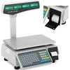 Steinberg Systems Komercinės parduotuvės svarstyklės su LCD etikečių spausdintuvu 30 kg / 15 g