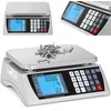 Virtuvinės svarstyklės Steinberg Systems Prekybos parduotuvės svarstyklių skaičiavimas LCD 22,3 x 17,4 cm 30 kg / 1 g