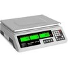 Virtuvinės svarstyklės Steinberg Systems Svarstyklės sklepowa kontrolna 339x233mm maitinimo šaltinis + akumulator 40kg / 2g - balta
