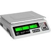 Virtuvinės svarstyklės Steinberg Systems Svarstyklės sklepowa kontrolna 339x233mm maitinimo šaltinis + akumulator 40kg / 2g - balta