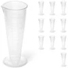 Steinberg Systems Plastikinė laboratorinė stiklinė su 50 ml gradacija - 10 vnt.