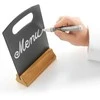 Stalo reklaminė informacinė lenta stalui 210x320mm, 2 vnt. - Hendi 664063