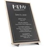 MENU reklaminė informacinė lenta su atraminiu pagrindu 40x60 cm - Hendi 664131