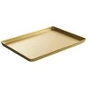 Taca cukiernicza piekarnicza ekspozycyjna su aliuminio 400x300x20mm auksinė - Hendi 808566