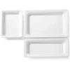 Melamino bufetas-padėklas GN2/4, aukštis 20 mm, baltas - Hendi 566053