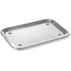 Vitrinos padėklas su kojelėmis maisto pristatymui plieninė 240x170mm - Hendi 407202