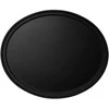 Cambro Non-slip tray, 68.5x56 cm, oval, juodas, Camtread