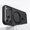 Tech-Protect MagRing MagSafe dėklas skirtas Apple iPhone 17 Pro – matinis juodos spalvos