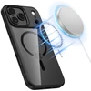 Tech-Protect MagMat MagSafe dėklas skirtas Apple iPhone 17 Pro Max – skaidrus juodos spalvos