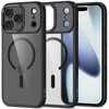 Tech-Protect MagMat MagSafe dėklas skirtas Apple iPhone 17 Pro – skaidrus juodos spalvos