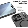 Tech-Protect MagStand MagSafe dėklas skirtas Apple iPhone 17 Pro Max – matinis juodos spalvos