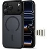 „Tech-Protect Magpeak Magsafe CC“ dėklas, skirtas „iPhone 17 Pro Max“ – matinis juodas