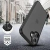 „Tech-Protect MagMat iPhone 17“ dėklas – matinis juodas