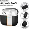 Tech-Protect Silikoninis dėklas for AirPods Pro 3 - Juodas