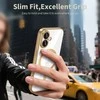 Tech-Protect MagFlex MagSafe dėklas skirtas Apple iPhone 17 – skaidrus aukso spalvos