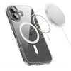 „Tech-Protect FlexAir Hybrid MagSafe“ dėklas, skirtas „iPhone 17“ – skaidrus