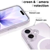 „Tech-Protect Magpeak Magsafe CC“ dėklas, skirtas „iPhone 17“ – skaidrus