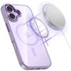 „Tech-Protect MagMat MagSafe“ dėklas, skirtas iPhone 17 - permatomas violetinis