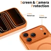 „Tech-Protect Magpeak MagSafe CC“ dėklas, skirtas „iPhone 17 Pro“ – oranžinis