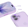Dėklas Tech-Protect MagMat iPhone 17 Case - Violetinė