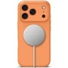 „Tech-Protect“ silikoninis „MagSafe“ dėklas, skirtas „iPhone 17 Pro Max“ – oranžinis
