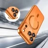 „Tech-Protect MagFlex MagSafe“ dėklas, skirtas „iPhone 17 Pro“ – permatomas oranžinis