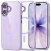 „Tech-Protect MagMat MagSafe“ dėklas, skirtas iPhone 17 - permatomas violetinis