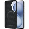 Dėklas Tech-Protect ION Carbon MagSafe Samsung Galaxy S26 juodos spalvos/sidabro spalvos