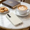 „Tech-Protect“ silikoninis „MagSafe“ dėklas „Samsung Galaxy S26 Cosmic Latte“
