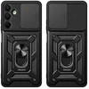 Tech-Protect CamShield Pro dėklas skirtas Samsung Galaxy A17 4G / 5G – juodos spalvos