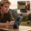 Dėklas Tech-Protect Kevlar Cam+ 2-Set Samsung Galaxy S26 juodos spalvos