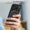 Tech-Protect MagCam MagSafe dėklas skirtas Apple iPhone 17 Pro – matinis juodos spalvos