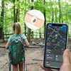 Tech Protect Dirželis na rękę vaikams na lokalizator Apple AirTag Nylon - rožinė