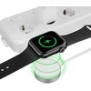 Tech Protect Magnetinis indukcinis įkroviklis Apple Watch USB-C 1.2m - baltas